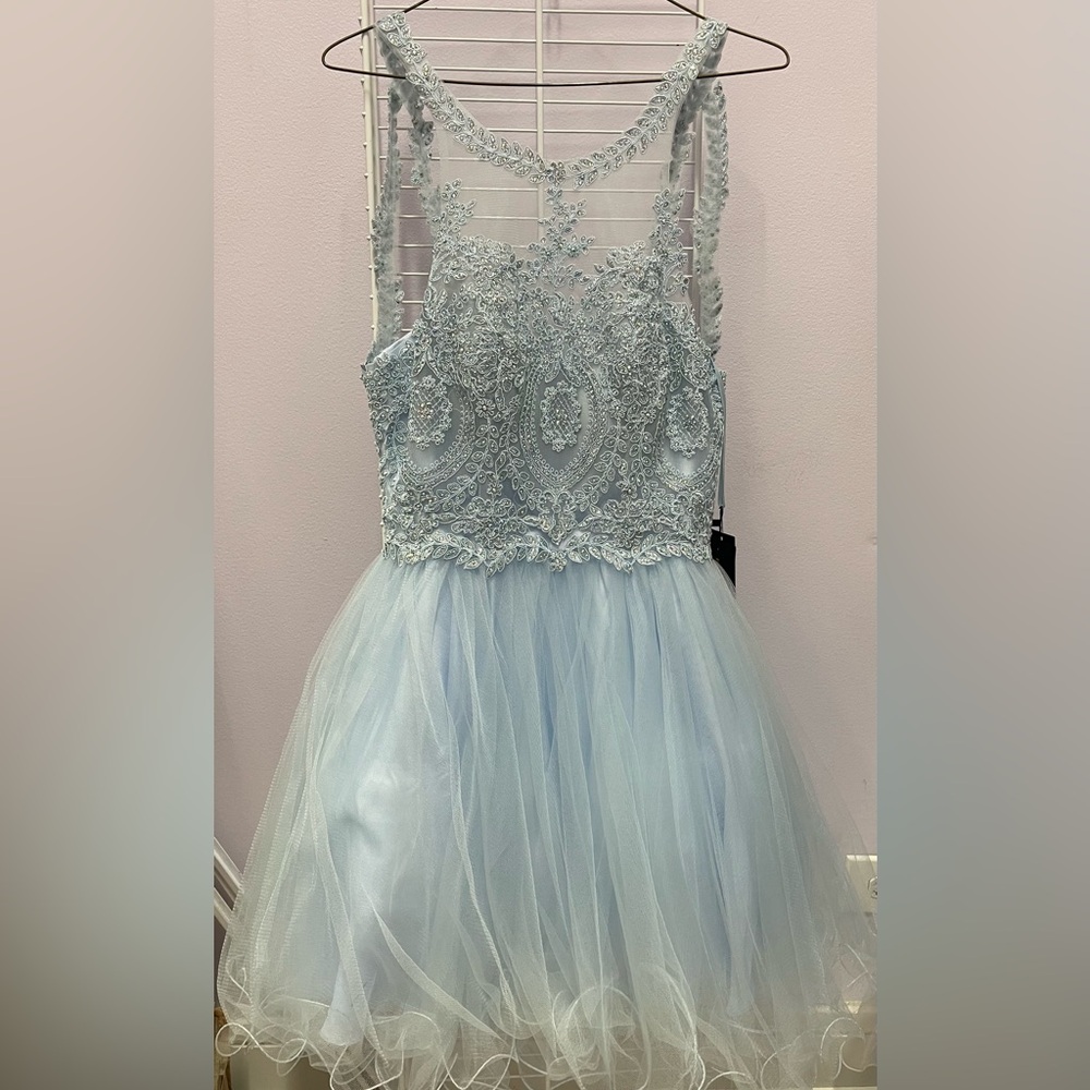 Beautiful ice blue dress